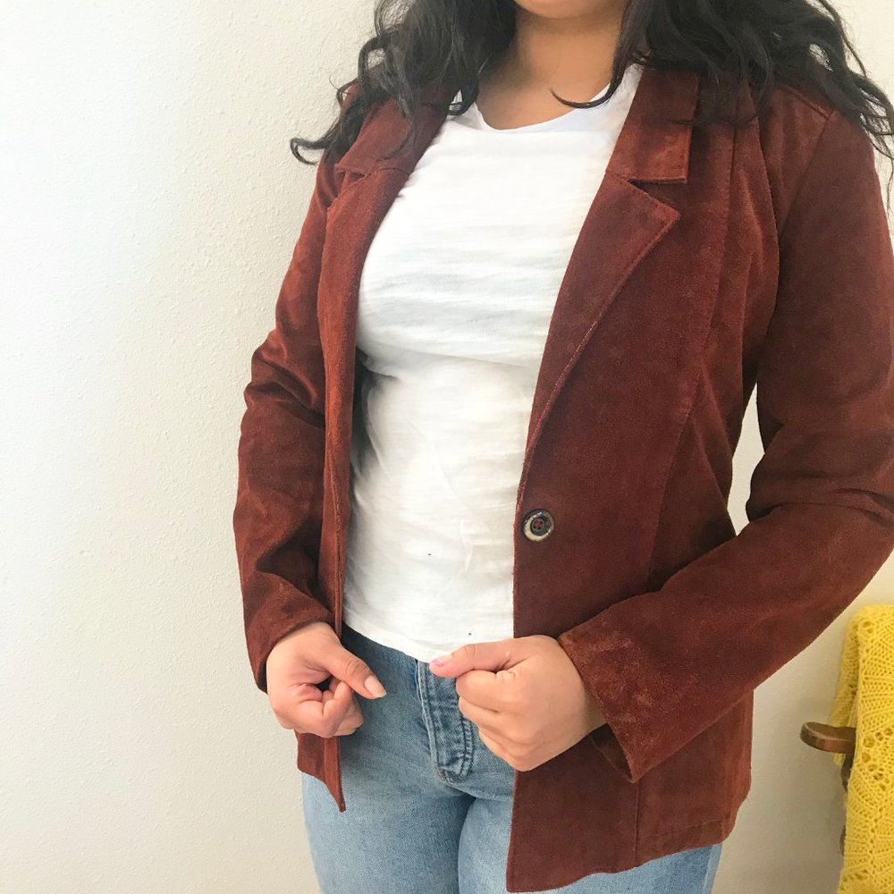 Vintage Jordache Suede Blazer